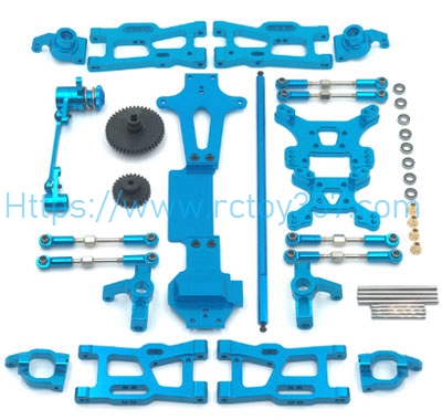 RCToy357.com - Upgrade metal Parts set WLtoys 144002 RC Car Spare Parts