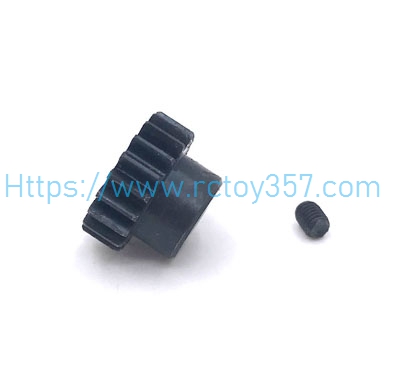 RCToy357.com - Upgrade metal 19T motor gear WLtoys 144002 RC Car Spare Parts