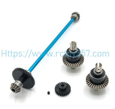 RCToy357.com - Upgrade metal Differential Gears Transmission shaft WLtoys 144002 RC Car Spare Parts