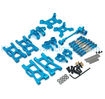 RCToy357.com - Upgrade metal parts set WLtoys 144002 RC Car Spare Parts