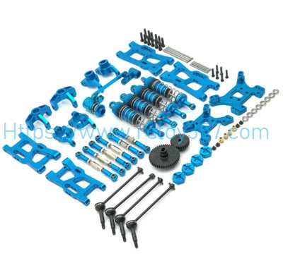 RCToy357.com - Upgrade metal parts set WLtoys 144002 RC Car Spare Parts