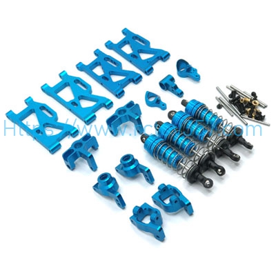 RCToy357.com - Upgrade metal parts set WLtoys 144002 RC Car Spare Parts