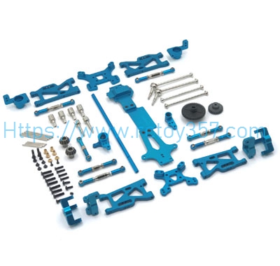 RCToy357.com - Upgrade metal 17 parts set WLtoys 144002 RC Car Spare Parts