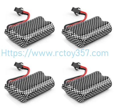7.4V 900mAh Battery 4pcs WLtoys 184011 RC Car Spare Parts (image for) 7.4V 900mAh Battery 4pcs WLtoys 184011 RC Car Spare Parts