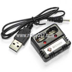 (image for) WLtoys WL F929 Glider Helicopter toy Parts USB charger wire + balance charger box