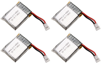 (image for) Battery 3.7V 500mAh 4pcs WLtoys CESSNA-182 F949S RC Airplane Spare Parts