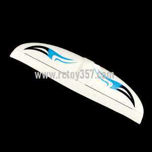 RCToy357.com - WLtoys F959 Sky King 2.4G 3CH 750mm Wingspan RC Airplane With Led RTF toy Parts Horizontal stabilizer(Blue)