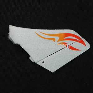 RCToy357.com - Vertical tail(Orange) WLtoys F959S Sky King RC Airplane Spare Parts
