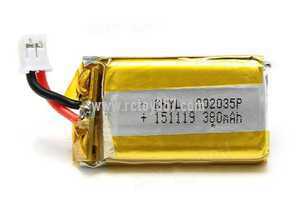 RCToy357.com - Wltoys Q242G RC Quadcopter toy Parts Battery(3.7V 400mAh)[for the Body Battery]