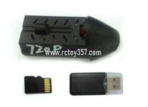 RCToy357.com - Wltoys WL Q323-C RC Quadcopter toy Parts HD camera 2MP + memory card + card reader