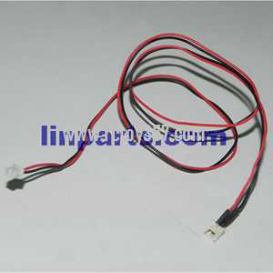 RCToy357.com - WLtoys WL Q333 RC Quadcopter toy Parts LED light connection cable[Red and black wire]
