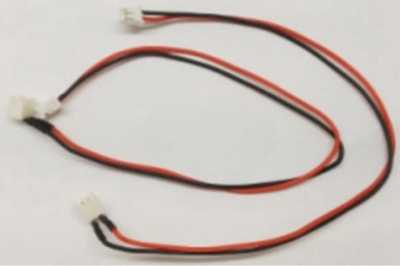(image for) Wltoys Q373-B Q373-C Q373-E RC Quadcopter toy Parts Red-black motor line group