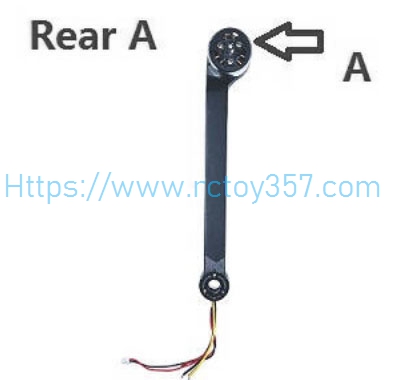 RCToy357.com - Q868-08 A Blade Right Rear Arm Assembly Wltoys XK Q868 RC Drone Spare Parts