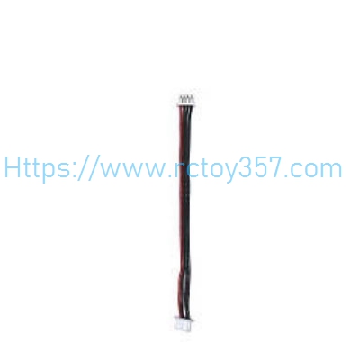 RCToy357.com - 4-wire Q868-24 Pan Tilt Connection Cable Wltoys XK Q868 RC Drone Spare Parts