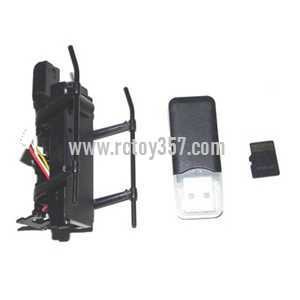 RCToy357.com - WLtoys WL S977 toy Parts Camera set+Undercarriage+Bottom board - Click Image to Close