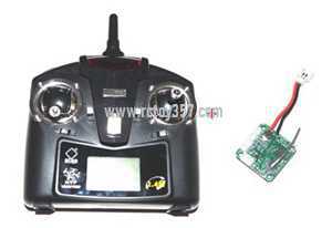 RCToy357.com - WLtoys WL v202 toy Parts Remote Control\Transmitter+PCB\Controller Equipement