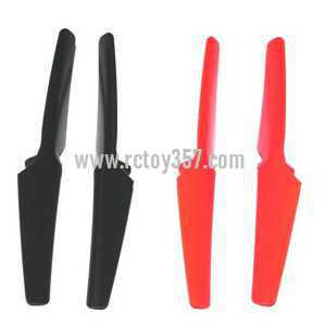 RCToy357.com - WLtoys WL V222 toy Parts Blades Red(A+B) & Black(A+B)