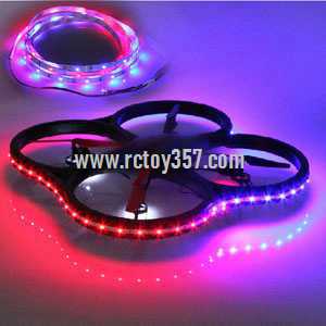 RCToy357.com - WLtoys V666 5.8G FPV 6 Axis RC Quadcopter With HD Camera Monitor RTF toy Parts Paste the type LED cool lights