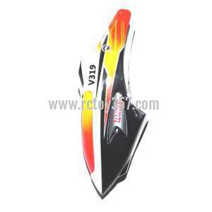 (image for) WLtoys WL V319 toy Parts Head cover\Canopy(Red)
