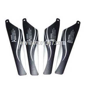 RCToy357.com - WLtoys WL V319 toy Parts Main blades(Black)