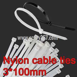 RCToy357.com - Nylon cable ties 3*100mm [50pcs]