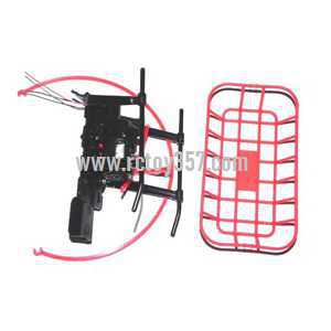 RCToy357.com - WLtoys WL V388 toy Parts Functional Components+Undercarriage\Landing skid+Lower main frame