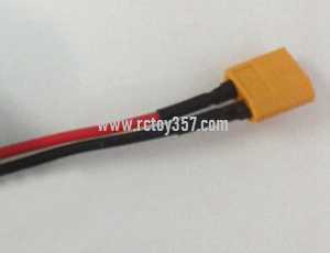 RCToy357.com - Wltoys V393 RC Quadcopter toy Parts XT60 female plug cable (external power cord) - Click Image to Close