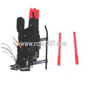 RCToy357.com - WLtoys WL V398 toy Parts Functional Components + Bullets + Undercarriage\Landing skid + Lower main frame