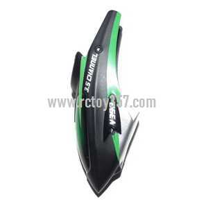 (image for) WLtoys WL V398 toy Parts Head cover\Canopy(Green)