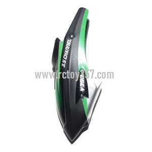 RCToy357.com - WLtoys WL V398 toy Parts Head cover\Canopy(Green)