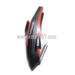 (image for) WLtoys WL V398 toy Parts Head cover\Canopy(Red)