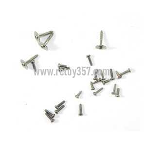 RCToy357.com - WLtoys WL V636 2.4G RC Quadrocopter 6axis gyro 4 channel headless mode toy Parts Screws pack set