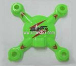RCToy357.com - Wltoys V646 V646A RC Quadcopter toy Parts Upper Head cover[Green] - Click Image to Close