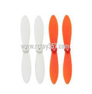(image for) Wltoys V646 V646A RC Quadcopter toy Parts Main blades set[Orange + White]