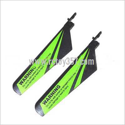 RCToy357.com - WLtoys WL V911 V911-1 toy Parts Main blades(green)