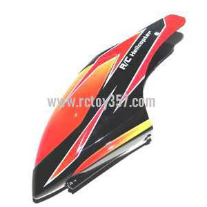 RCToy357.com - WLtoys WL V912 toy Parts Head cover (orange)