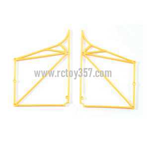 RCToy357.com - WLtoys V915 2.4G 4CH Scale Lama RC Helicopter RTF toy Parts Body cover frame(C) [Yelow]