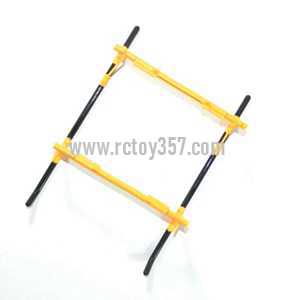 RCToy357.com - WLtoys V915 2.4G 4CH Scale Lama RC Helicopter RTF toy Parts Undercarriage landing skid [Yellow]