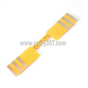 RCToy357.com - JJRC V915 RC Helicopter toy Parts Tail wing (Yellow)