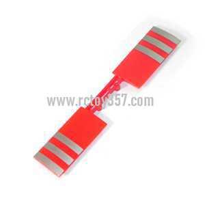 RCToy357.com - WLtoys V915 2.4G 4CH Scale Lama RC Helicopter RTF toy Parts Tail wing (Red)