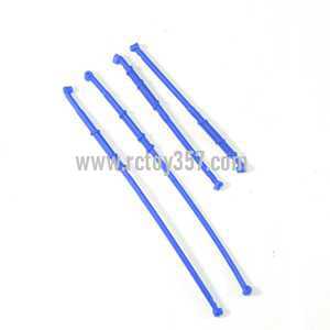 RCToy357.com - WLtoys V915 2.4G 4CH Scale Lama RC Helicopter RTF toy Parts Connecting bar set [Blue]