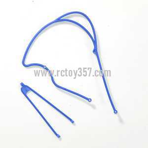 RCToy357.com - WLtoys V915 2.4G 4CH Scale Lama RC Helicopter RTF toy Parts Tail connect parts [Blue]