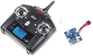 RCToy357.com - WLtoys WL V929 toy Parts Remote Control\Transmitter+PCB\Controller Equipement