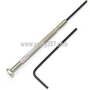 RCToy357.com - WLtoys WL V930 Helicopter toy Parts screwdriver and internal hexagonal wrebch
