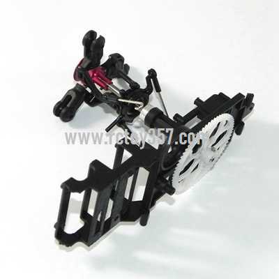 RCToy357.com - WLtoys V931 2.4G 6CH Brushless Scale Lama Flybarless RC Helicopter toy Parts Body set
