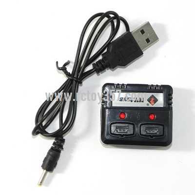 RCToy357.com - XK K124 RC Helicopter toy Parts USB charger + Balance charger box