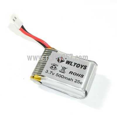 RCToy357.com - WLtoys V931 2.4G 6CH Brushless Scale Lama Flybarless RC Helicopter toy Parts Battery 3.7V 500mah