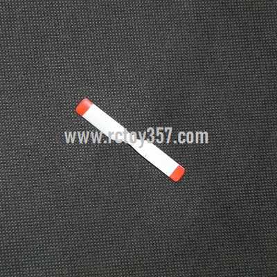 (image for) WLtoys V931 2.4G 6CH Brushless Scale Lama Flybarless RC Helicopter toy Parts Tail blade propeller (Red-White) 