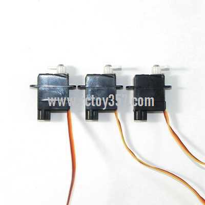 RCToy357.com - WLtoys V931 2.4G 6CH Brushless Scale Lama Flybarless RC Helicopter toy Parts Servo set 3pcs