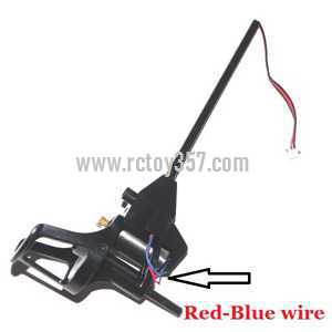 RCToy357.com - WLtoys WL V959 V969 V979 V989 V999 toy Parts Unit Module (Red Blue wire) - Click Image to Close